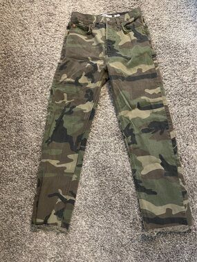 Re/Done Originals Camo Jeans